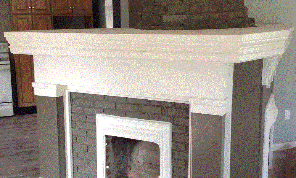 Custom Fireplace Mantle